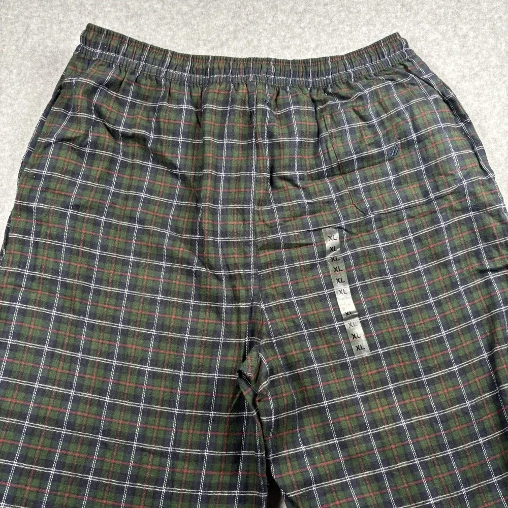 Nautica Pajama Pants Mens XLT Plaid Sleepwear Super Soft Lot of 2